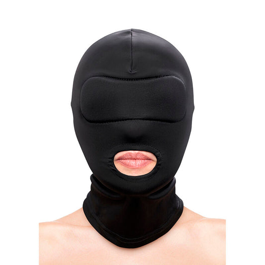 NS NOVELTIES - FETISH & FASHION MOUTH HOOD NYLON BLACK