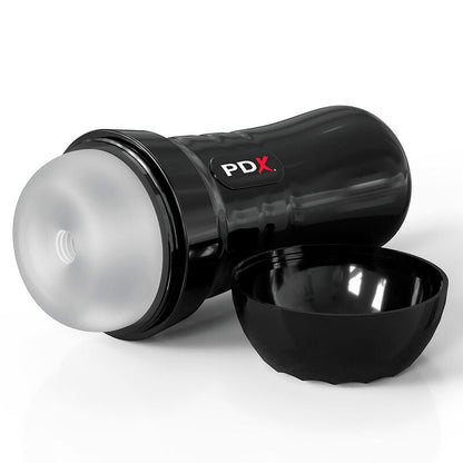 PDX EXTREME - SLIDE & GLIDE SAMOMASAŽNI MASTURBATOR PROZOREN