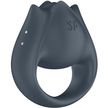 Naprstni vibrator in obroček za penis 2v1 Satisfyer - Perfect Pair 2, siva