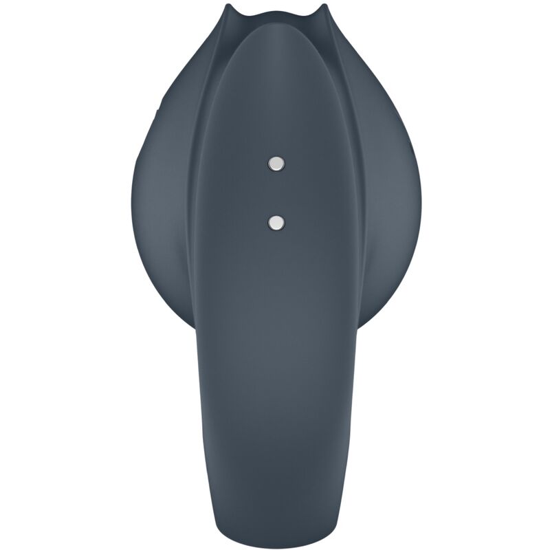 Naprstni vibrator in obroček za penis 2v1 Satisfyer - Perfect Pair 2, siva