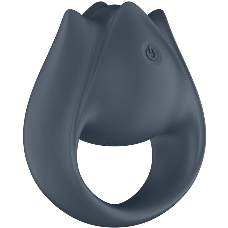 Naprstni vibrator in obroček za penis 2v1 Satisfyer - Perfect Pair 2, siva