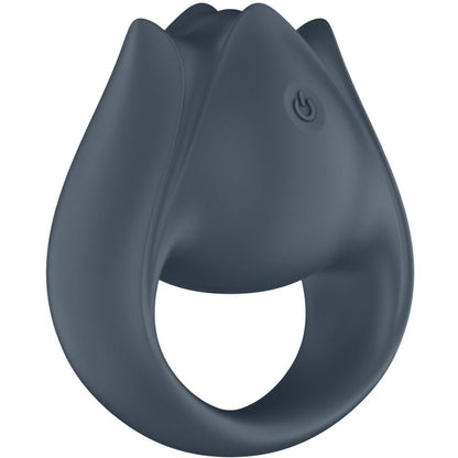 Naprstni vibrator in obroček za penis 2v1 Satisfyer - Perfect Pair 2, siva