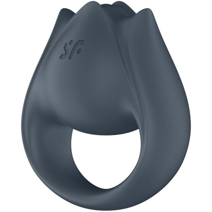 Naprstni vibrator in obroček za penis 2v1 Satisfyer - Perfect Pair 2, siva