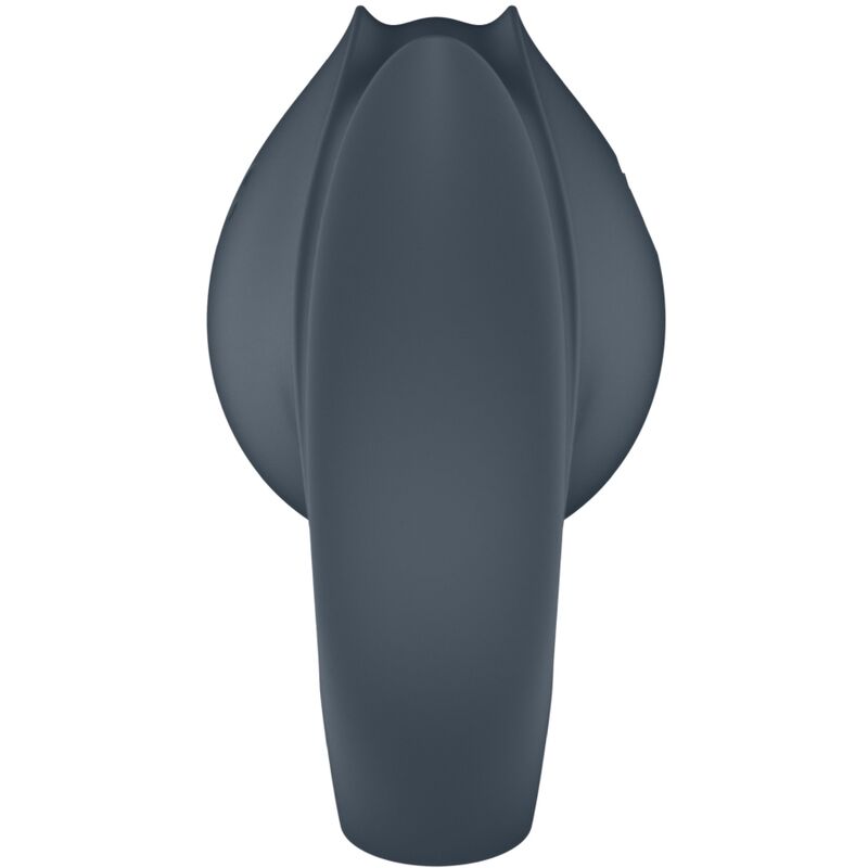 Naprstni vibrator in obroček za penis 2v1 Satisfyer - Perfect Pair 2, siva