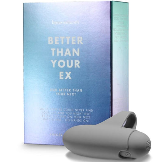 BIJOUX - BOLJŠI KOT TVOJ BIVŠI VIBRATOR BULLET 10 VIBRACIJ SIVA