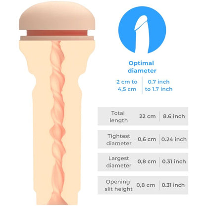 KIIROO - OBČUTEK STROKER IZJEMNO TESNO MESO ZADNJICE