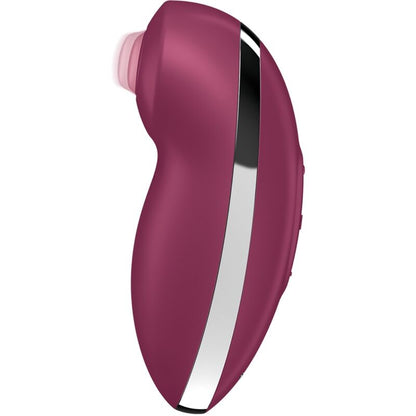 Stimulator klitorisa Satisfyer - Tap & Climax 2, rdeča