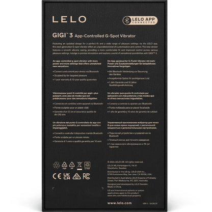 LELO - GIGI™ 3 VIBRATOR ZA G-TOČKO MODRI