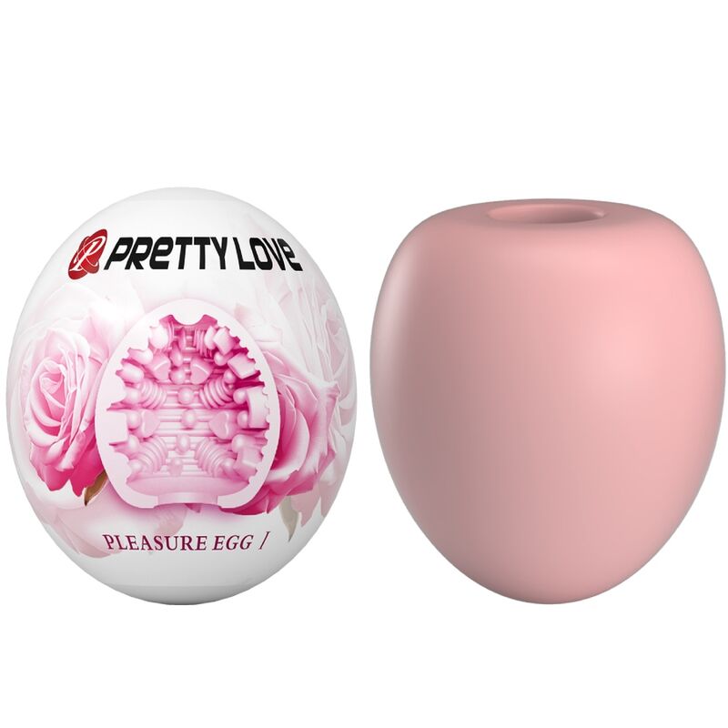 PRETTY LOVE - MOŠKI MASTURBATOR JAJCE ROZA