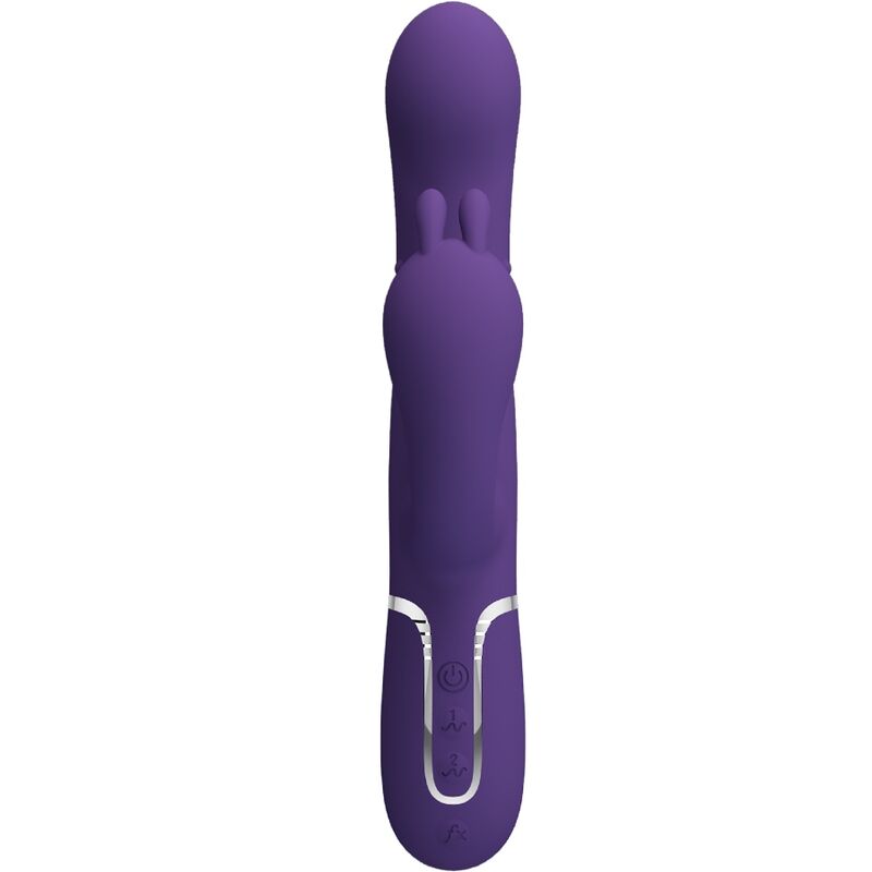 LEPA LJUBEZEN - CAMMY TROJNI VIBRATOR VEČNAMENSKI 4 V 1 VIJOLIČNI