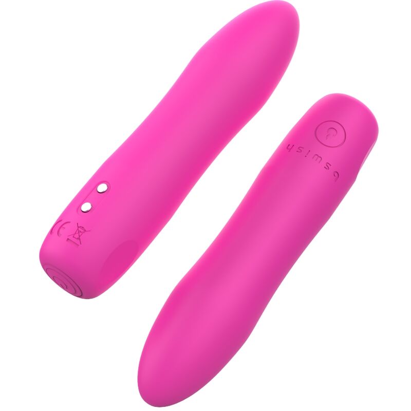 Bullet vibrator s funkcijo gretja B Swish - Bcute Heat Classic, roza