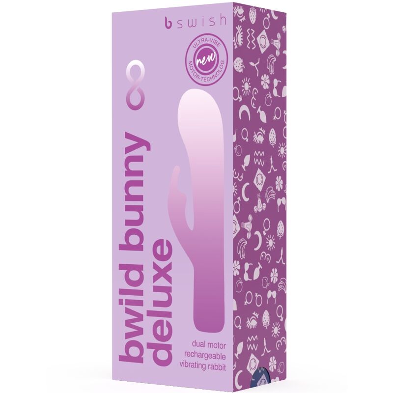 B SWISH - BWILD BUNNY INFINITE DELUXE VIBRATOR RABBIT 10 VIBRACIJ VIJOLIČNA