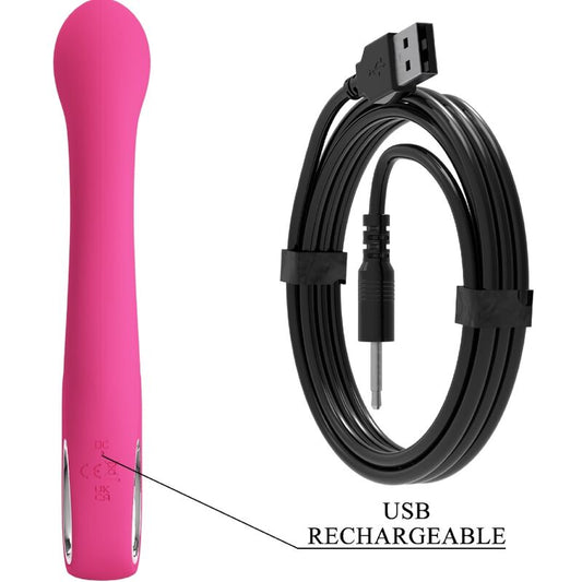 PRETTY LOVE - FRITZ RABBIT VIBRATOR 12 VIBRACIJ ROZA