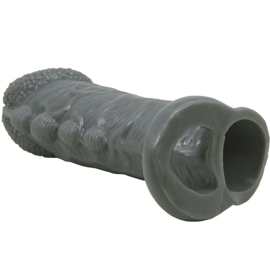 LEPA LJUBEZEN - REALISTIČNI PENIS POVEČAVA IN ZAMUDA ROKAV SIVA