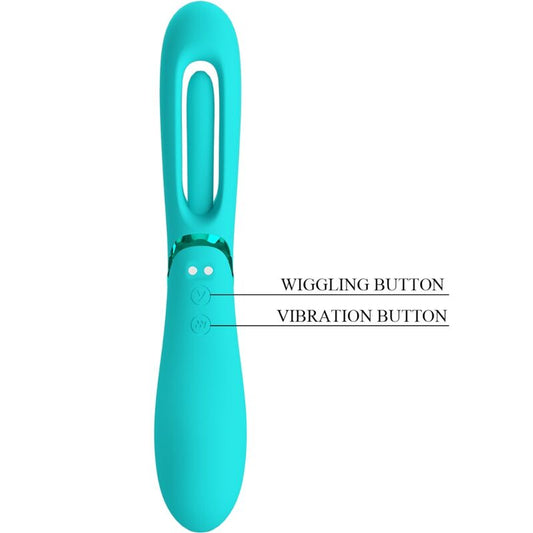 ROMANCE - LEXIE VIBRATOR ZA G-TOČKO 7 VIBRACIJ MODRA
