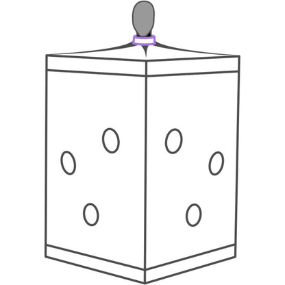 SECRET DOME - KINK CLUB CABIN SCANDALE PURPLE