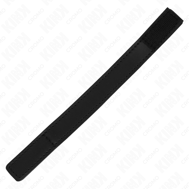 KINK - USNJEN OBROČEK ZA PENIS Z VELCRO ZAPIRANJEM 20 X 2 CM