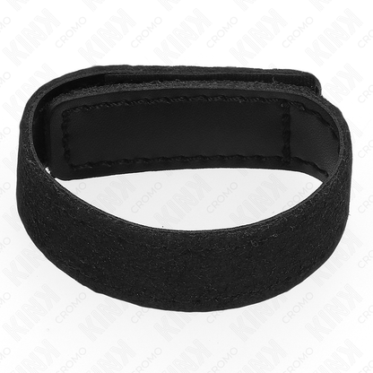 KINK - USNJEN OBROČEK ZA PENIS Z VELCRO ZAPIRANJEM 20 X 2 CM