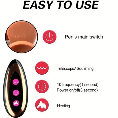 ARMONY - POLNILNI VIBRACIJSKI REALISTIČNI DILDO