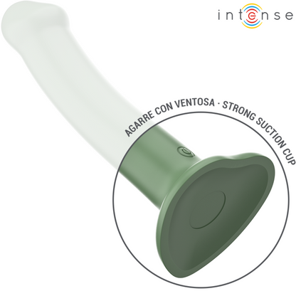 INTENZIVEN - BECCA VIBRATOR S PRISESKOM 10 VIBRACIJ ZELENI DALJINSKI UPRAVLJALNIK