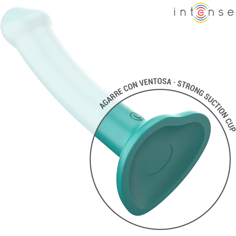 INTENZIVEN - KATIE VIBRATOR S PRISESKOM 10 VIBRACIJ MODRI DALJINSKI UPRAVLJALNIK