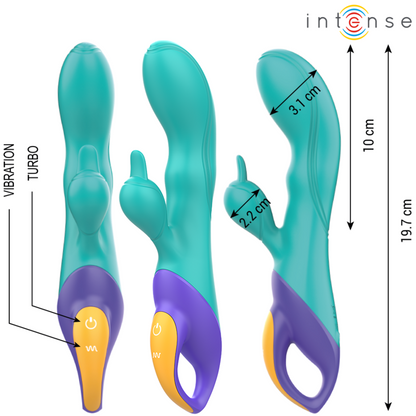 INTENZIVNO - FRED RABBIT VIBRATOR MODRA