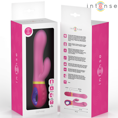 INTENZIVEN - VIBRATOR Z ROŽNATIM ZAJČKOM DAPHNE