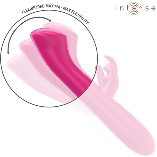 INTENZIVEN - VIBRATOR JULIETA RABBIT 18,6 CM 10 VIBRACIJ ROZA