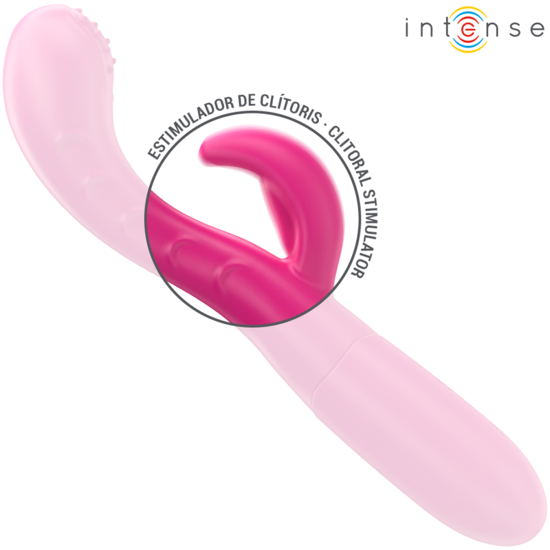 INTENZIVEN - AMARA VIBRATOR S STIMULATIVNIM JEZIKOM 10 VIBRACIJ ROZA