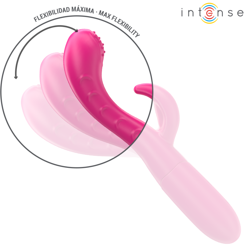 INTENZIVEN - AMARA VIBRATOR S STIMULATIVNIM JEZIKOM 10 VIBRACIJ ROZA