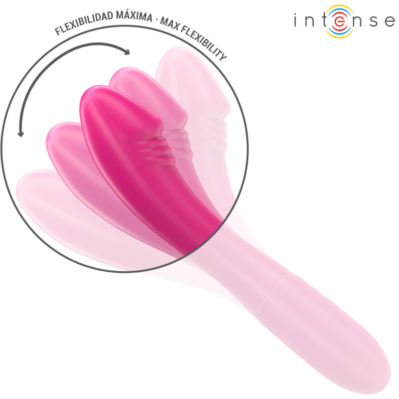 INTENZIVEN - BELINDA VIBRATOR 19 CM FLEKSIBILEN 10 VIBRACIJ ROZA