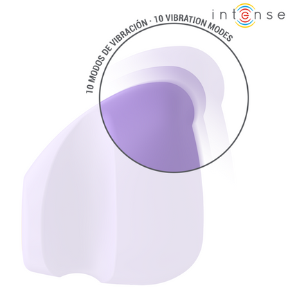 INTENSE - STIMULATOR URŠULE 10 VIBRACIJ VIJOLIČNA