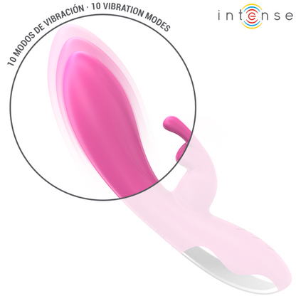 INTENZIVEN - RANDALL ZAJČJI VIBRATOR 10 VIBRACIJ ROZA