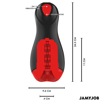 JAMYJOB - CORE-X AVTOMATSKI MASTURBATOR 5 NAČINOV STIMULACIJSKIH VALOV IN VIBRACIJ