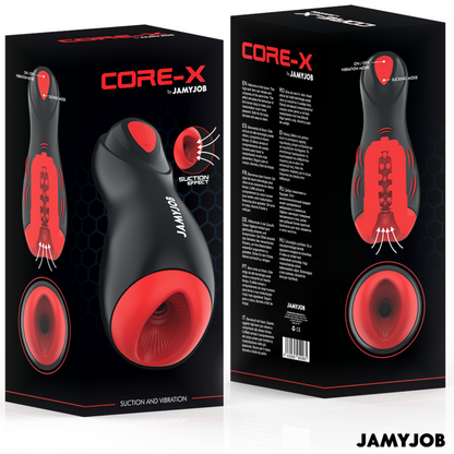 JAMYJOB - CORE-X AVTOMATSKI MASTURBATOR 5 NAČINOV STIMULACIJSKIH VALOV IN VIBRACIJ