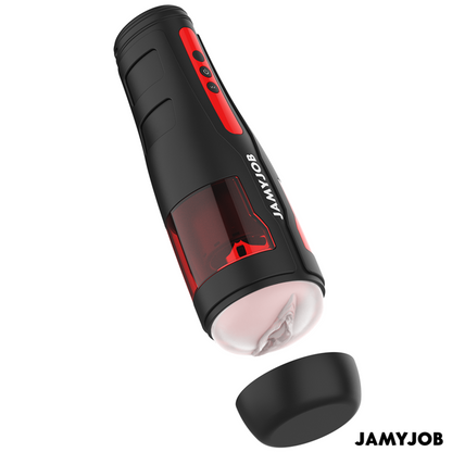 JAMYJOB - CIKLONSKI AVTOMATSKI VAGINALNI MASTURBATOR 10 NAČINOV VRTENJA IN POTISKA