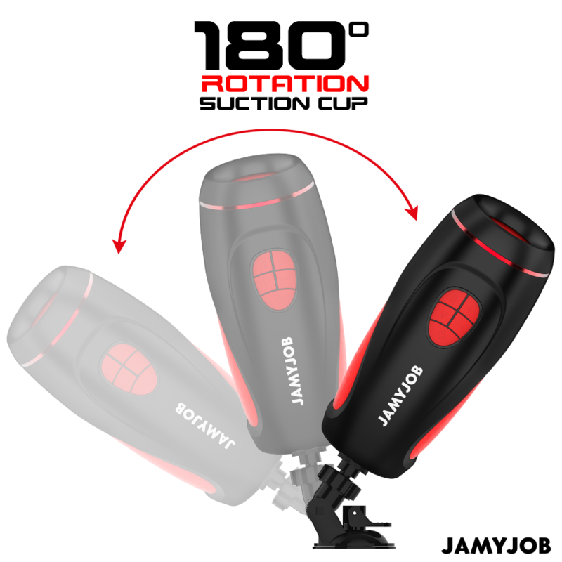 JAMYJOB - PYSTON BASE AVTOMATSKI MASTURBATOR Z DALJINSKIM UPRAVLJALNIKOM DILDO