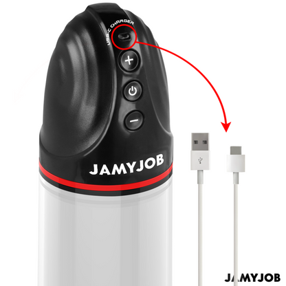 JAMYJOB - XPAND AVTOMATSKA ČRPALKA 3 RAVNI STIMULATIVNIH VALOV SIVE BARVE
