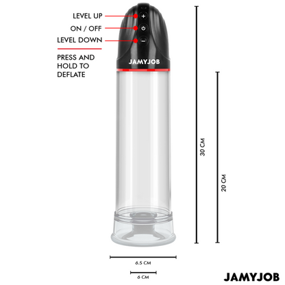 JAMYJOB - XPAND AVTOMATSKA ČRPALKA 3 RAVNI STIMULATIVNIH VALOV SIVE BARVE