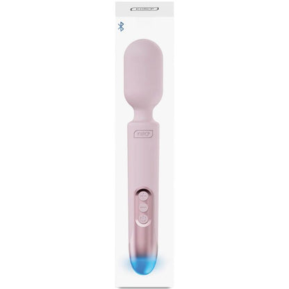 KIIROO - PROWAND VIBRATOR WAND DALJINSKI UPRAVLJALNIK + BREZPLAČNA APLIKACIJA ROZA