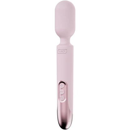 KIIROO - PROWAND VIBRATOR WAND DALJINSKI UPRAVLJALNIK + BREZPLAČNA APLIKACIJA ROZA