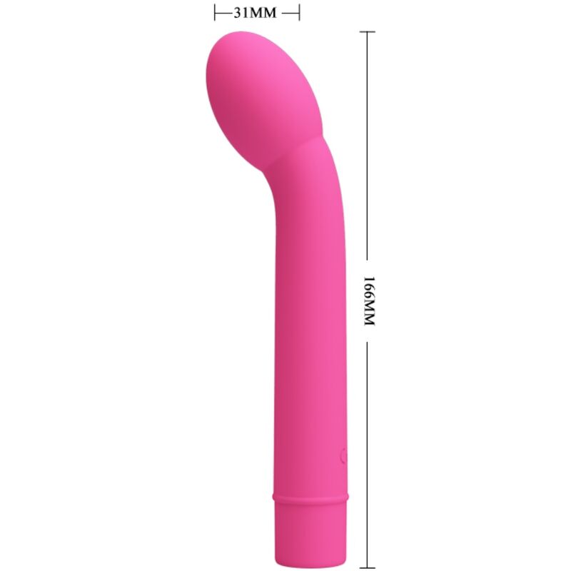PRETTY LOVE - VIBRATOR LOGAN G-TOČKA 10 VIBRACIJ ROZA