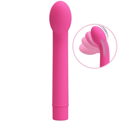PRETTY LOVE - VIBRATOR LOGAN G-TOČKA 10 VIBRACIJ ROZA