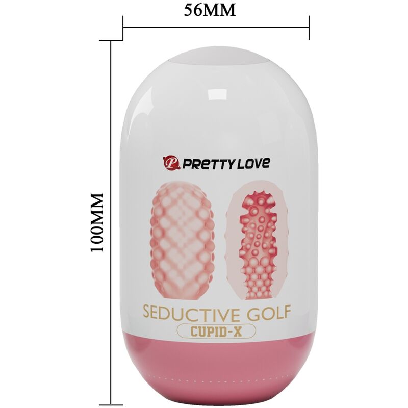 Masturbacijski jajček Pretty Love - Seductive Golf Cupid X, roza