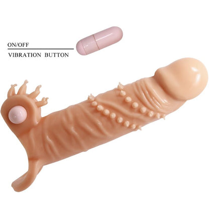 LEPA LJUBEZEN - CONNOR PENIS ROKAV + STIMULATOR KLITORISA MESO