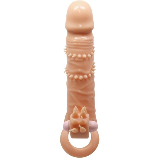LEPA LJUBEZEN - CONNOR PENIS ROKAV + STIMULATOR KLITORISA MESO