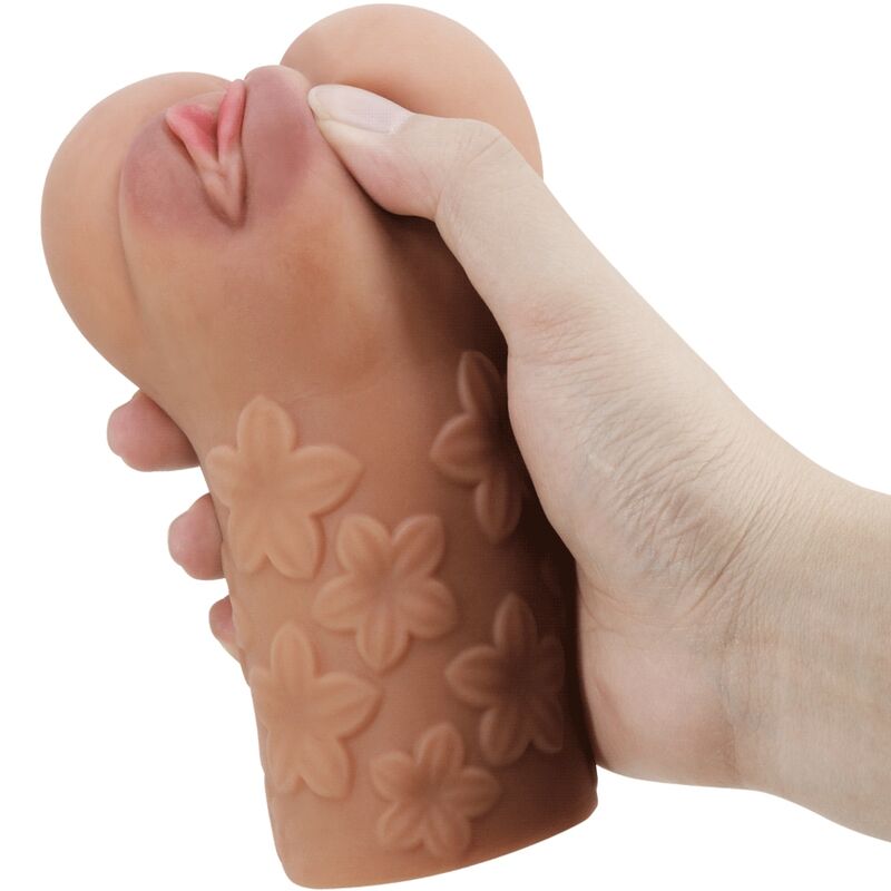 NORI BIK - ŠKRLATNA VAGINA IN ANUS S CVETOVI MESA
