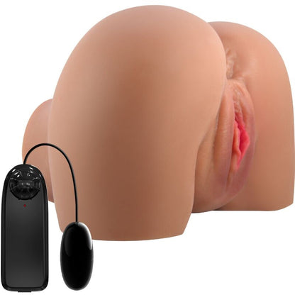 CRAZY BULL - MILA VIBRATOR RIT Z REALISTIČNO VAGINO IN ANUSOM