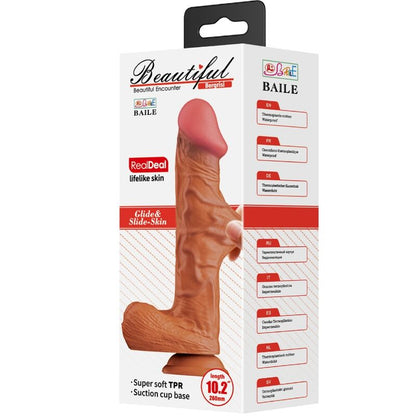 BAILE - BERGRISI REALISTIČNI DILDO 26 CM MESO