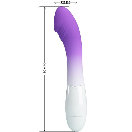 PRETTY LOVE - VIBRATOR ELEMENTAL G-TOČKA 30 VIBRACIJ VIJOLIČNA